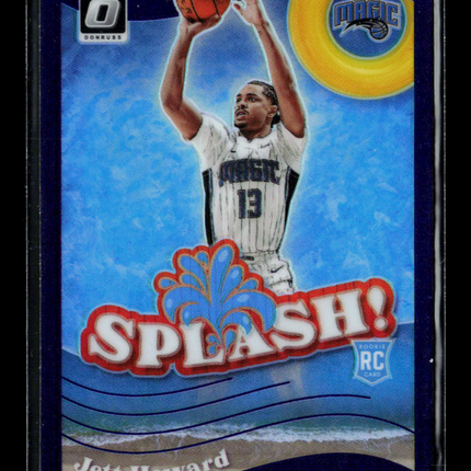 2024 Panini Donruss Optic Splash Jett Howard #12 Purple RC