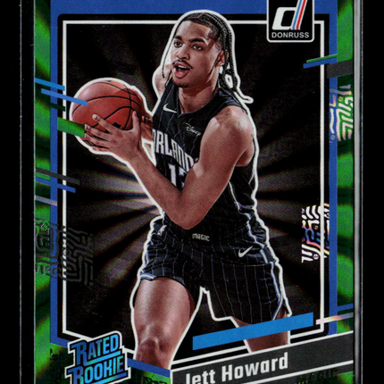 2023 Donruss Jett Howard #212 Green Laser