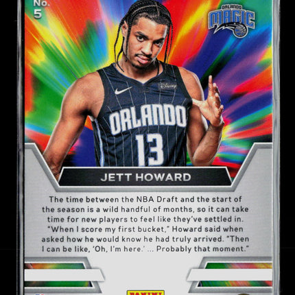 2023 Panini Prizm Instant Impact Jett Howard #5 RC