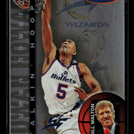 1997 Hoops Talkin' Hoops Bill Walton Juwan Howard #29 of 30