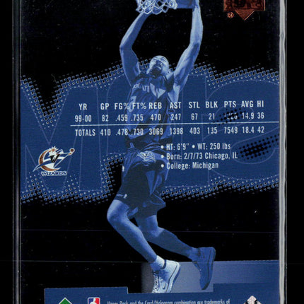2000 Upper Deck Slam Juwan Howard