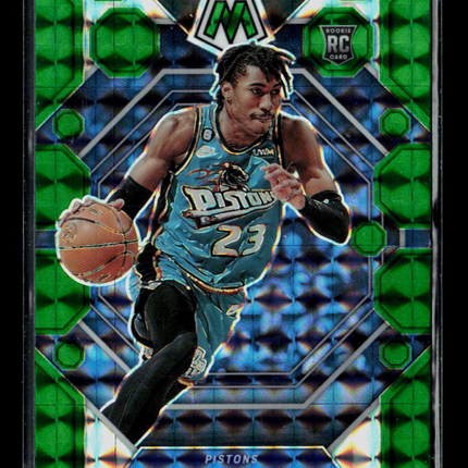 2023 Panini Mosaic Basketball Jaden Ivey #216 Green RC
