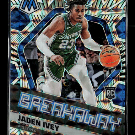 2023 Panini Mosaic Jaden Ivey #15 Breakaway RC