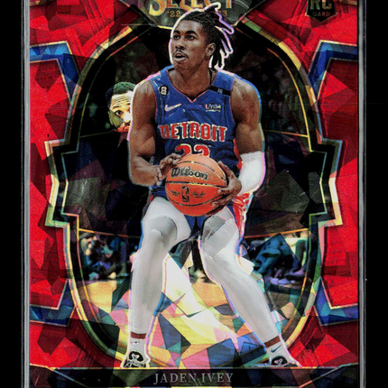 2023 Panini Select Jaden Ivey #87 Red RC