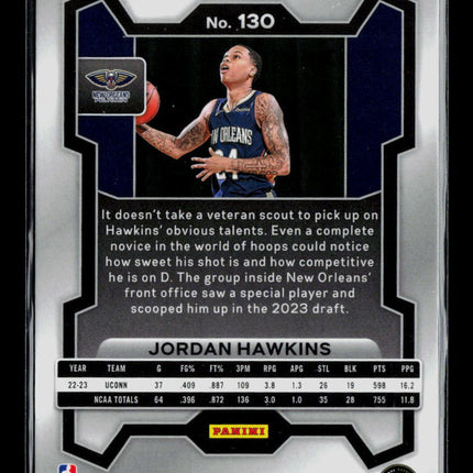2023 Panini Prizm Jordan Hawkins #130 RC