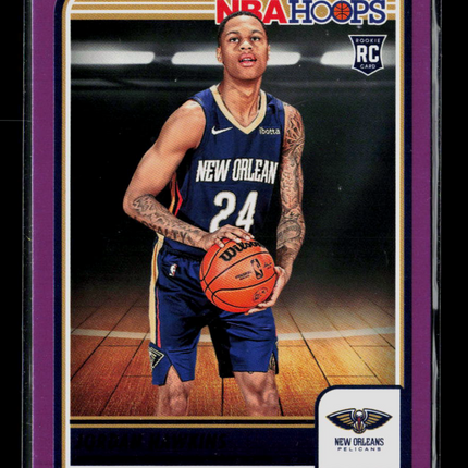 2023 Panini NBA Hoops Jordan Hawkins #269 Purple RC