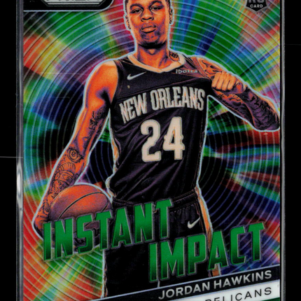 2023 Panini Prizm Basketball Jordan Hawkins #13 Instant Impact RC