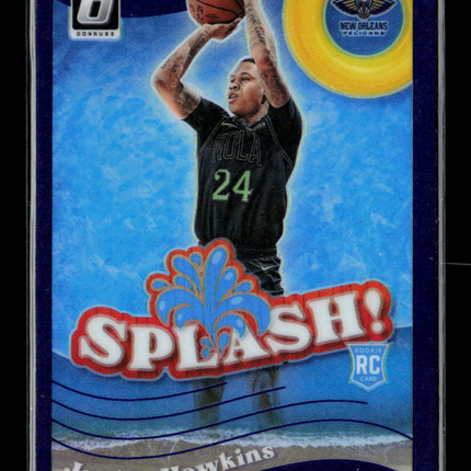 2024 Donruss Optic Splash Jordan Hawkins #10 Purple RC