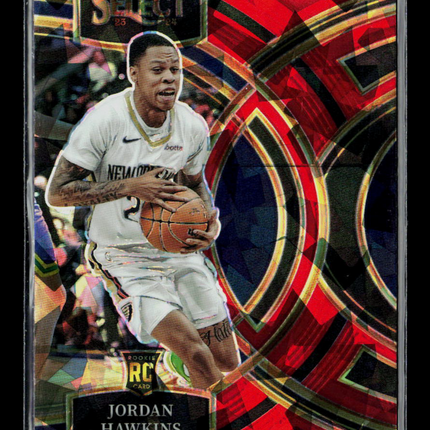 2024 Panini Select Basketball Jordan Hawkins #124 Red Prizm RC