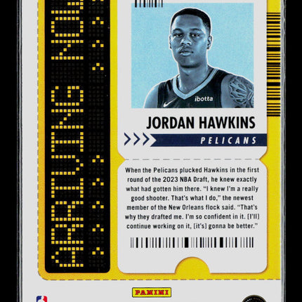 2023 Panini Hoops Arriving Now Jordan Hawkins #1