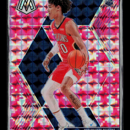 2020 Panini Mosaic Prizm Jaxson Hayes #221 Pink RC