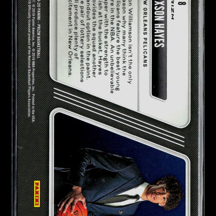 2019 Panini Prizm Luck of the Lottery Jaxson Hayes #8 Fast Break