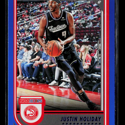 2022 Panini Hoops Justin Holiday #161 Blue