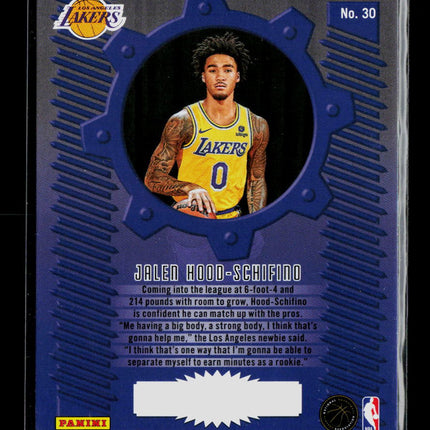 2024 Panini Donruss Elite Craftsmen Jalen Hood-Schifino #30 RC