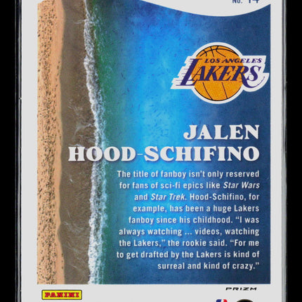 2024 Donruss Optic Splash Jalen Hood-Schifino #14 RC