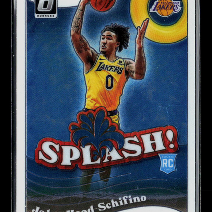 2024 Panini Donruss Optic Splash Jalen Hood-Schifino #14 RC