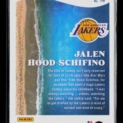 2024 Panini Donruss Optic Splash Jalen Hood-Schifino #14 RC