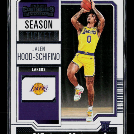 2024 Panini Contenders Jalen Hood-Schifino #83 RC