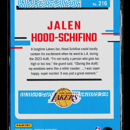 2023 Panini Donruss Jalen Hood-Schifino #216