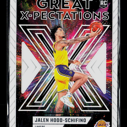 2023 Panini Donruss Great X-Pectations Jalen Hood-Schifino #12 RC