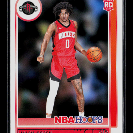 2021 Panini NBA Hoops Jalen Green #218 RC