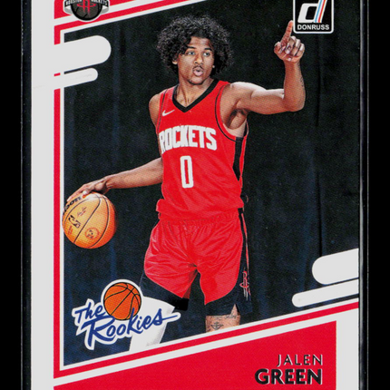 2021 Panini Donruss The Rookies Jalen Green #2