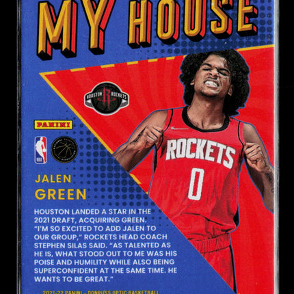 2022 Panini Donruss Optic My House Jalen Green #17 RC