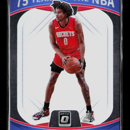 2021 Panini Donruss Optic 75 Years of the NBA Jalen Green #46