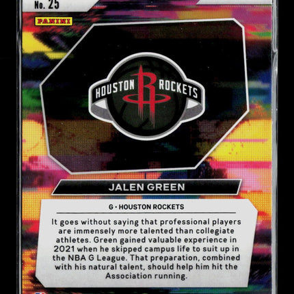 2021 Panini Prizm Instant Impact Jalen Green #25 RC