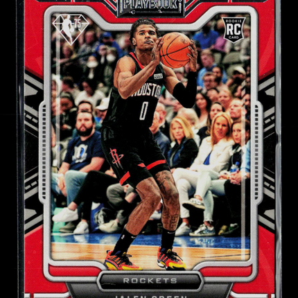 2022 Panini Chronicles Playbook Jalen Green #266 RC