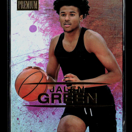 2021 SkyBox Metal Universe Champions Premium Jalen Green #S-40