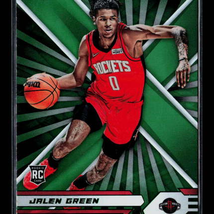 2022 Panini Chronicles XR Jalen Green #381 Green RC
