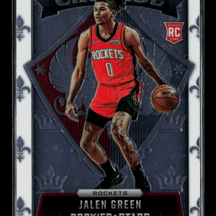 2022 Panini Chronicles Rookies & Stars Crusade Jalen Green #622 RC