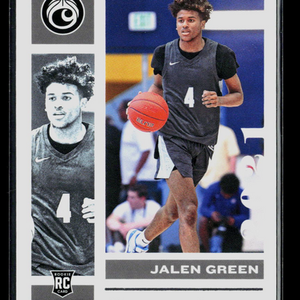 2021 Panini Chronicles Draft Picks Jalen Green #4 RC