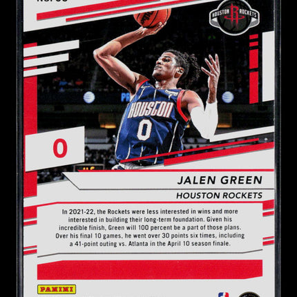 2022 Panini Chronicles Prestige Jalen Green #65 RC