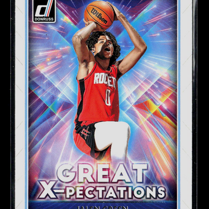 2021 Panini Donruss Great X-Pectations Jalen Green #11