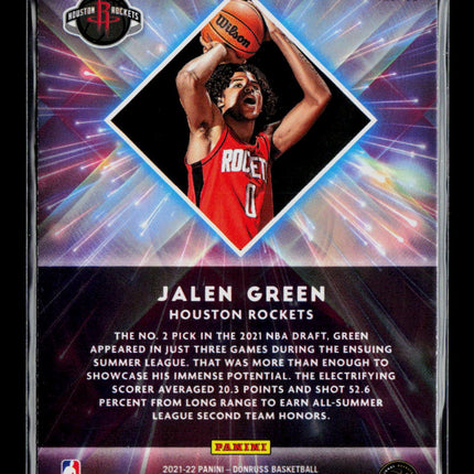 2021 Panini Donruss Great X-Pectations Jalen Green #11
