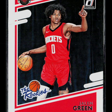 2021 Panini Donruss The Rookies Jalen Green #2