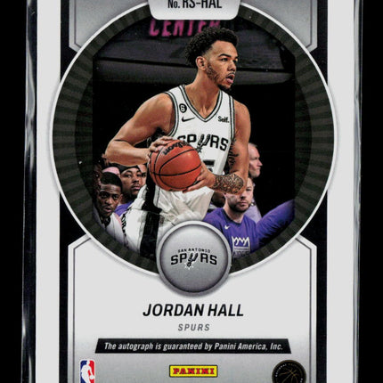 2023 Panini Mosaic Scripts Jordan Hall #RS-HAL RC Auto
