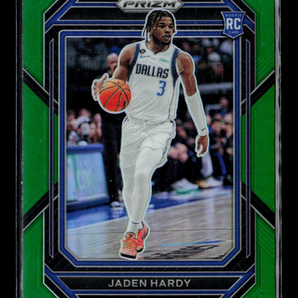 2023 Panini Prizm Jaden Hardy #226 Green RC