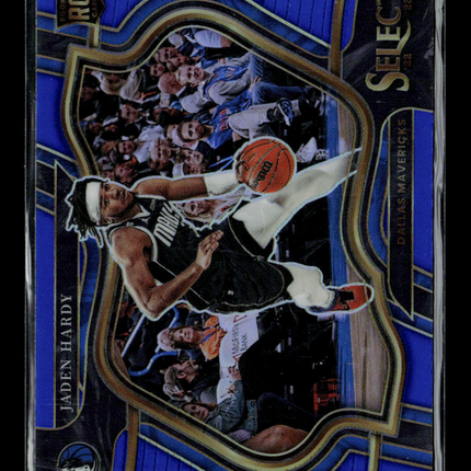 2023 Panini Select Jaden Hardy #281 Blue Prizm RC
