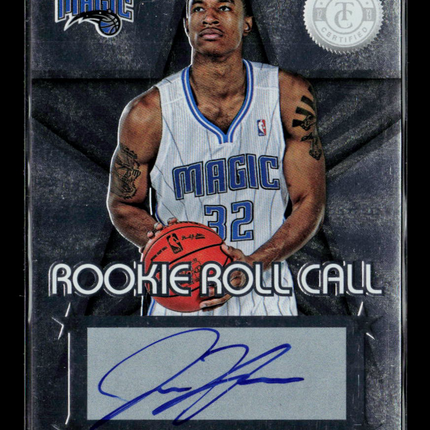 2012 Panini Totally Certified Rookie Roll Call Justin Harper #100 Auto