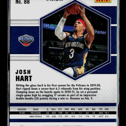 2021 Panini Mosaic Josh Hart #88 Pink Camo