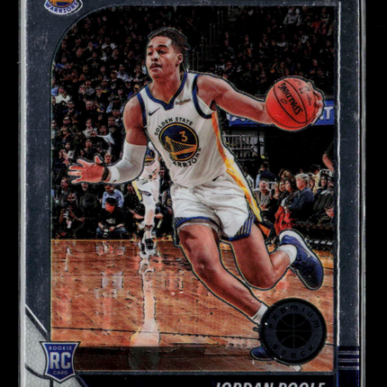 2020 Panini Hoops Premium Stock Jordan Poole #223 RC