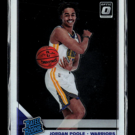 2020 Panini Donruss Optic Basketball Jordan Poole #169