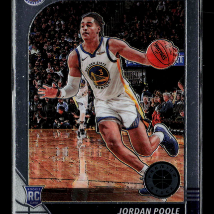 2020 Panini Hoops Premium Stock Jordan Poole #223 RC