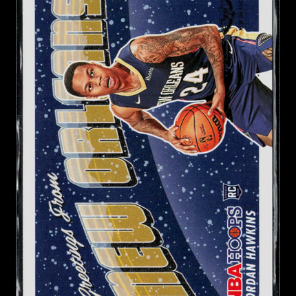 2023 Panini Hoops Rookie Greetings Jordan Hawkins #4 RC