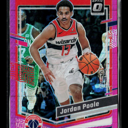 2024 Panini Donruss Optic Jordan Poole #93 Pink