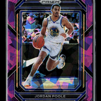 2023 Panini Prizm Jordan Poole #102 Purple ice /149