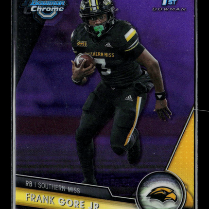 2023 Bowman Chrome University Frank Gore Jr. #137 Purple 226/399